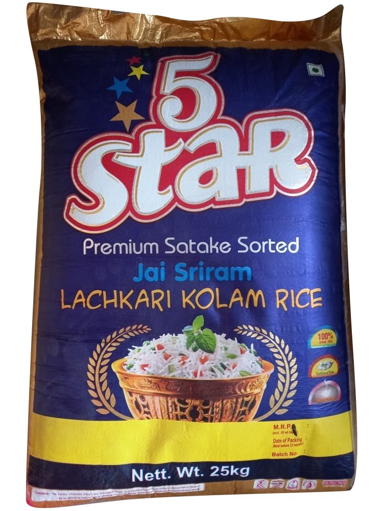 5star premium jsr lachkari kolam raw rice 26kg