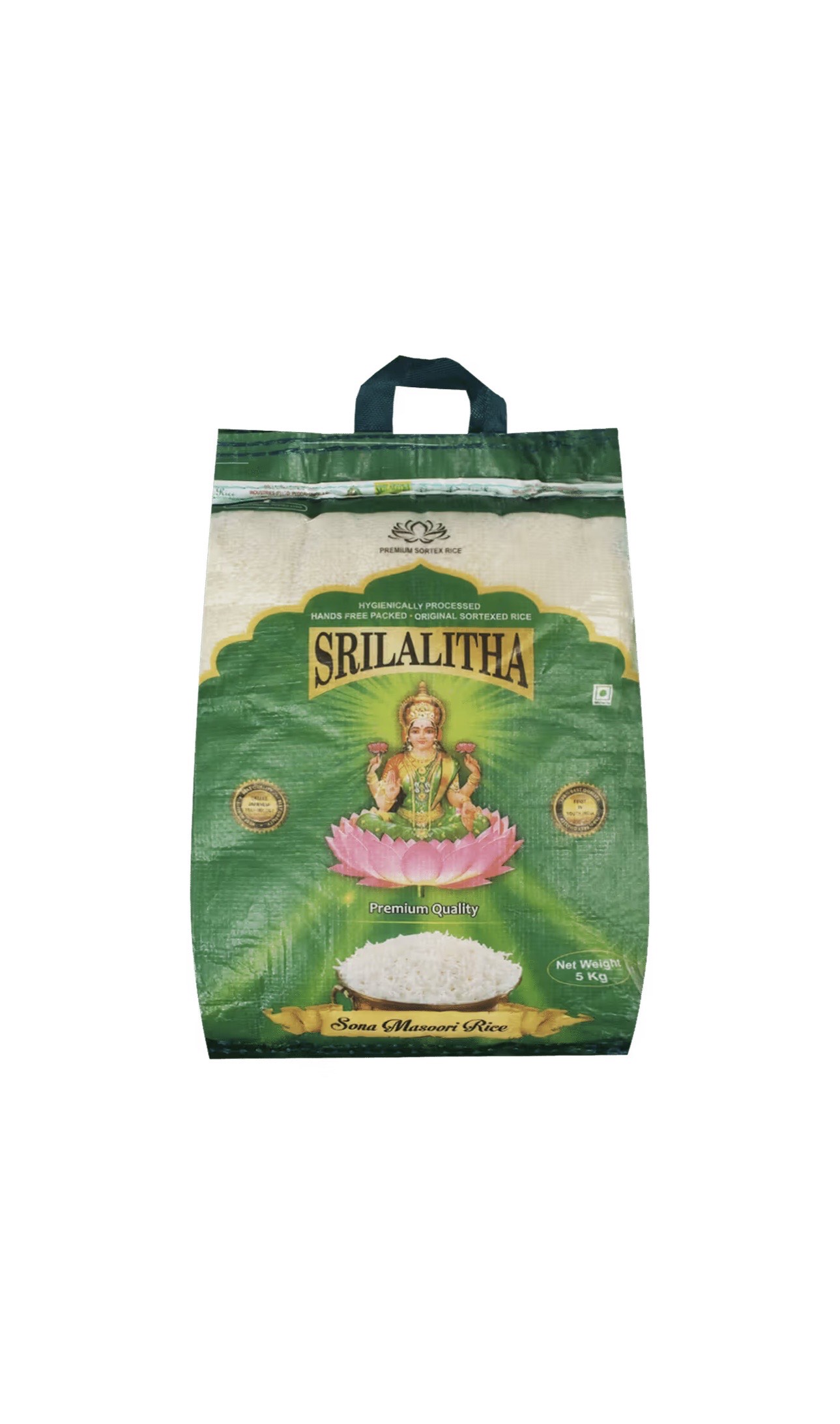 Sri lalitha sonsmasoori steam rice 5kg