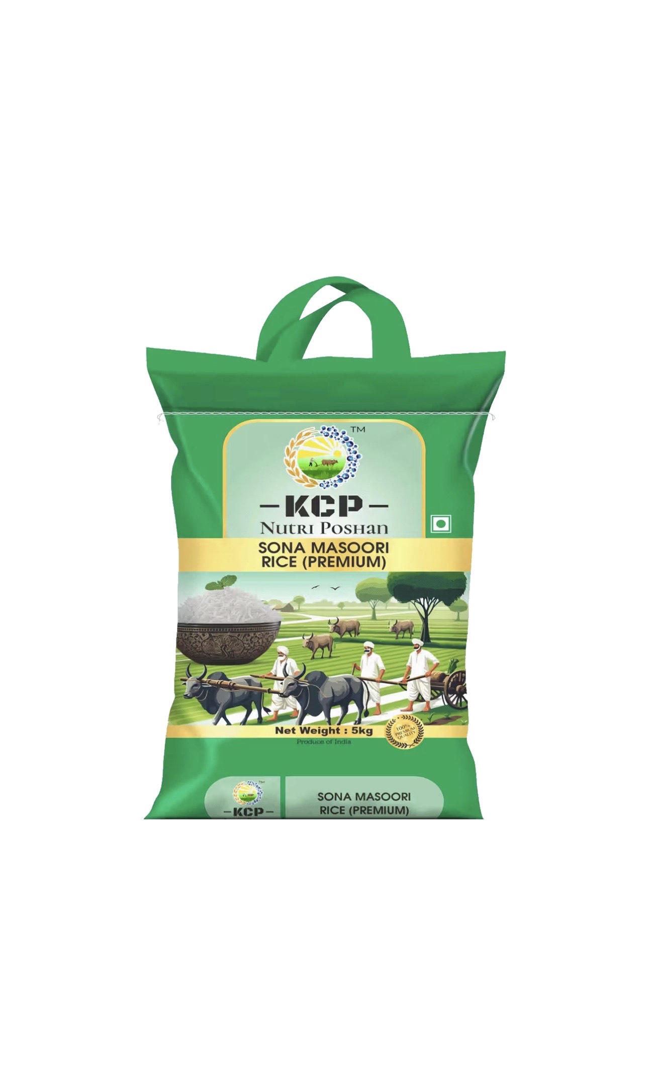 KCP nutri poshan sonamasoori premium rice 5kg